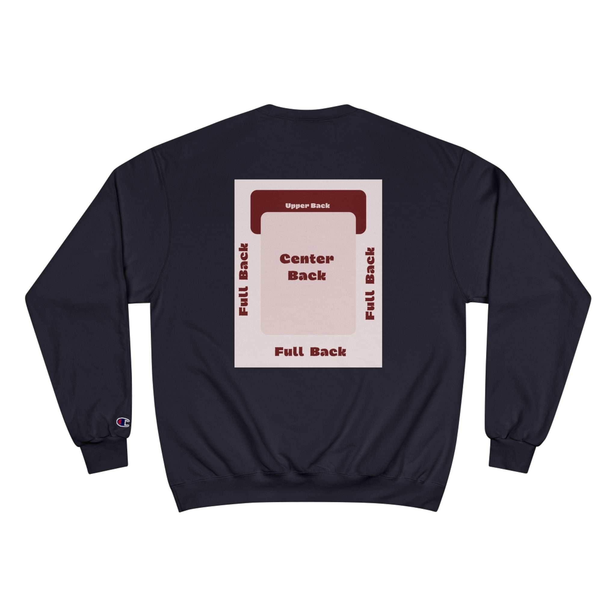 Customizable Champion S600 Crewneck Sweatshirt DTG Print