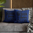 Customizable Spun Polyester Square Pillowcase Double-Sided Print Cover
