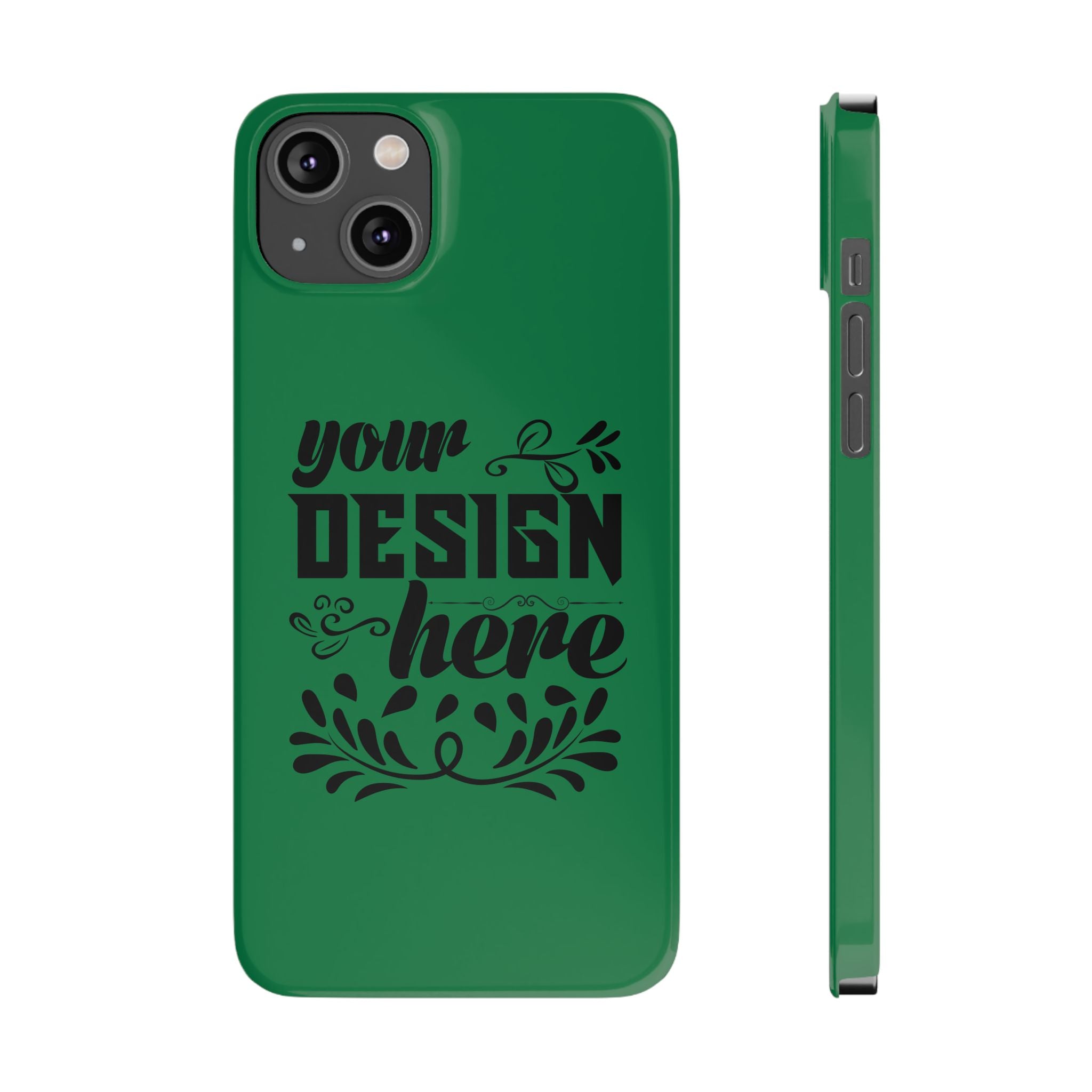 Customizable Slim Phone Case Super Slim Glossy Lexan Polycarbonate Plastic