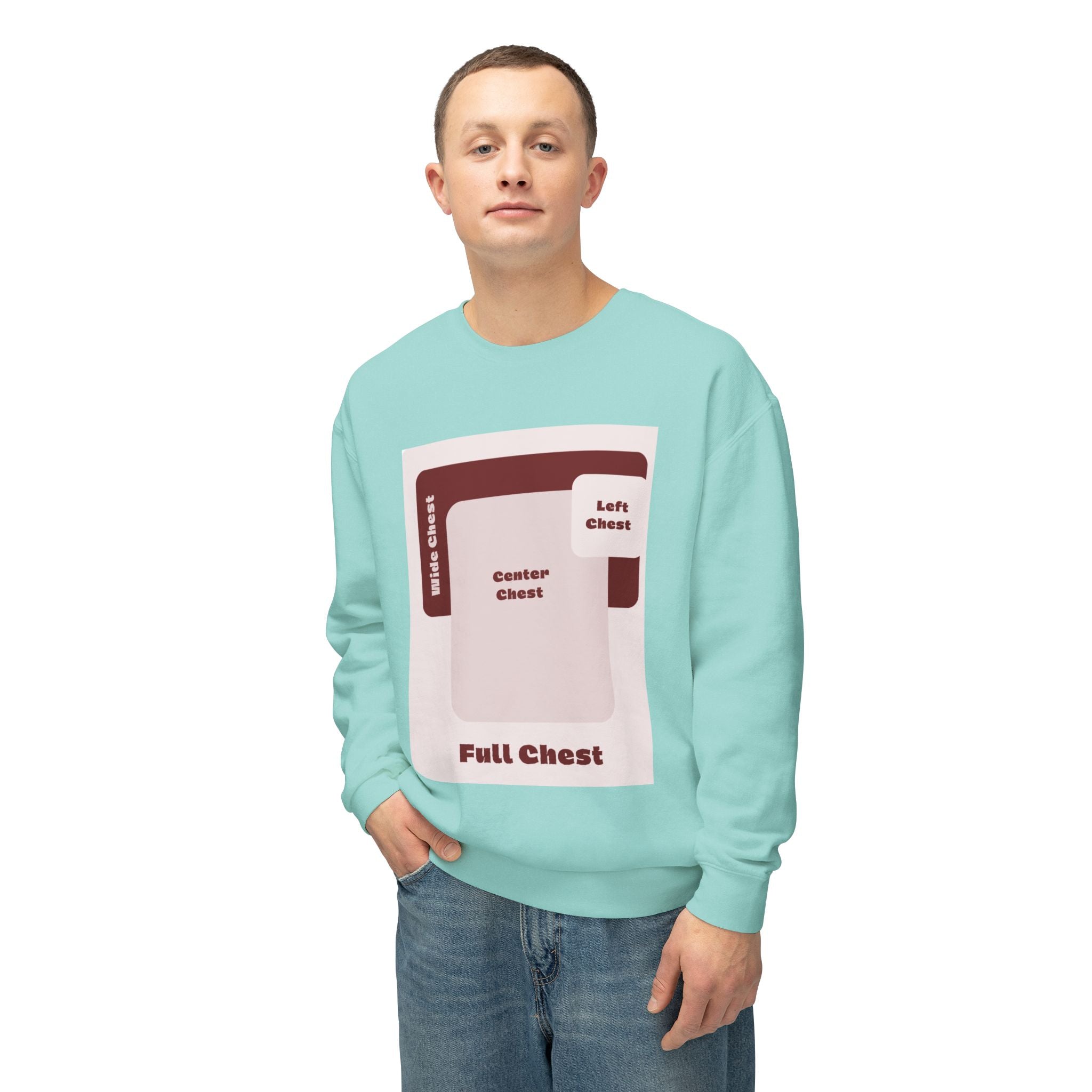 Customizable Comfort Colors 1466 Unisex Lightweight Crewneck DTG Design