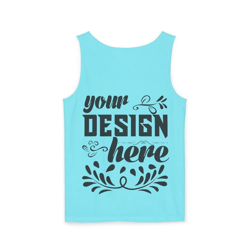 Customizable  Comfort Colors 9360  Unisex Garment Dyed Tank Top