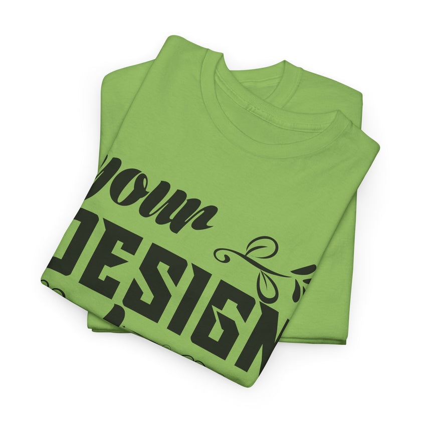 Customizable Gildan 5000 Unisex Heavy Cotton T-Shirt Classic Fit