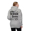 Customizable Bayside 960 Unisex Heavyweight Hooded Sweatshirt Made in US