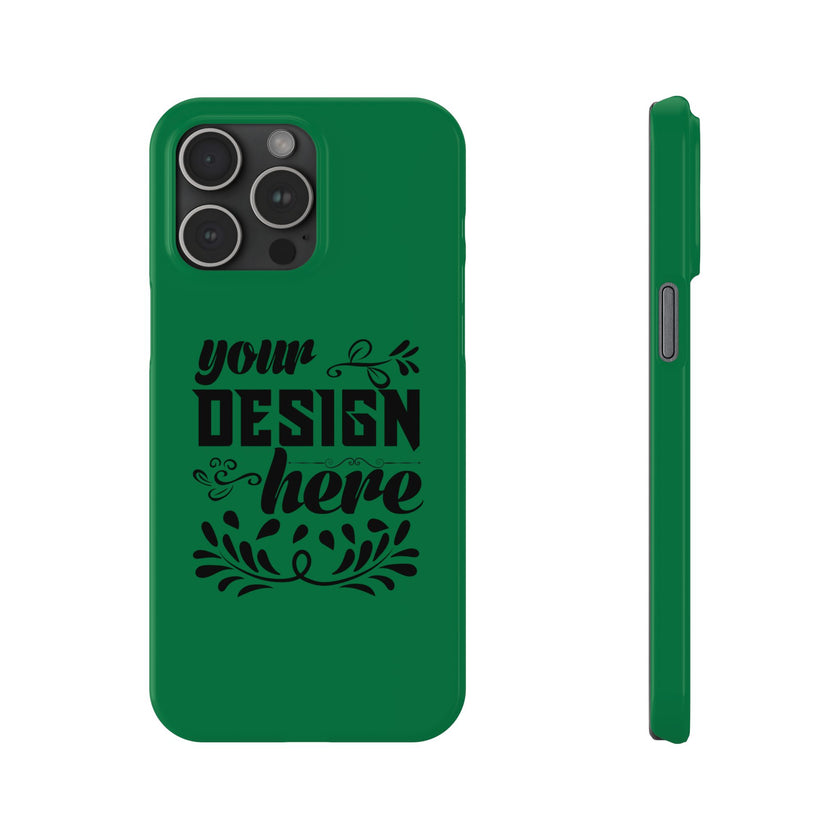 Customizable Slim Phone Case Super Slim Glossy Lexan Polycarbonate Plastic