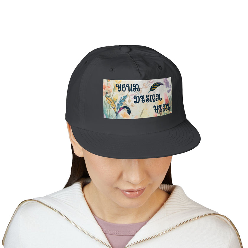 Customizable AS Colour 1114 Mid Profile Recycled Nylon Surf Cap