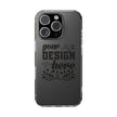 Customizable Clear Impact Resistant Phone Case With TPU Sides Wireless Ready