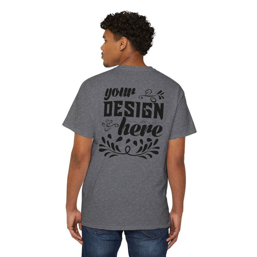 Customizable Gildan 5300 Unisex Heavy Cotton Pocket T-Shirt