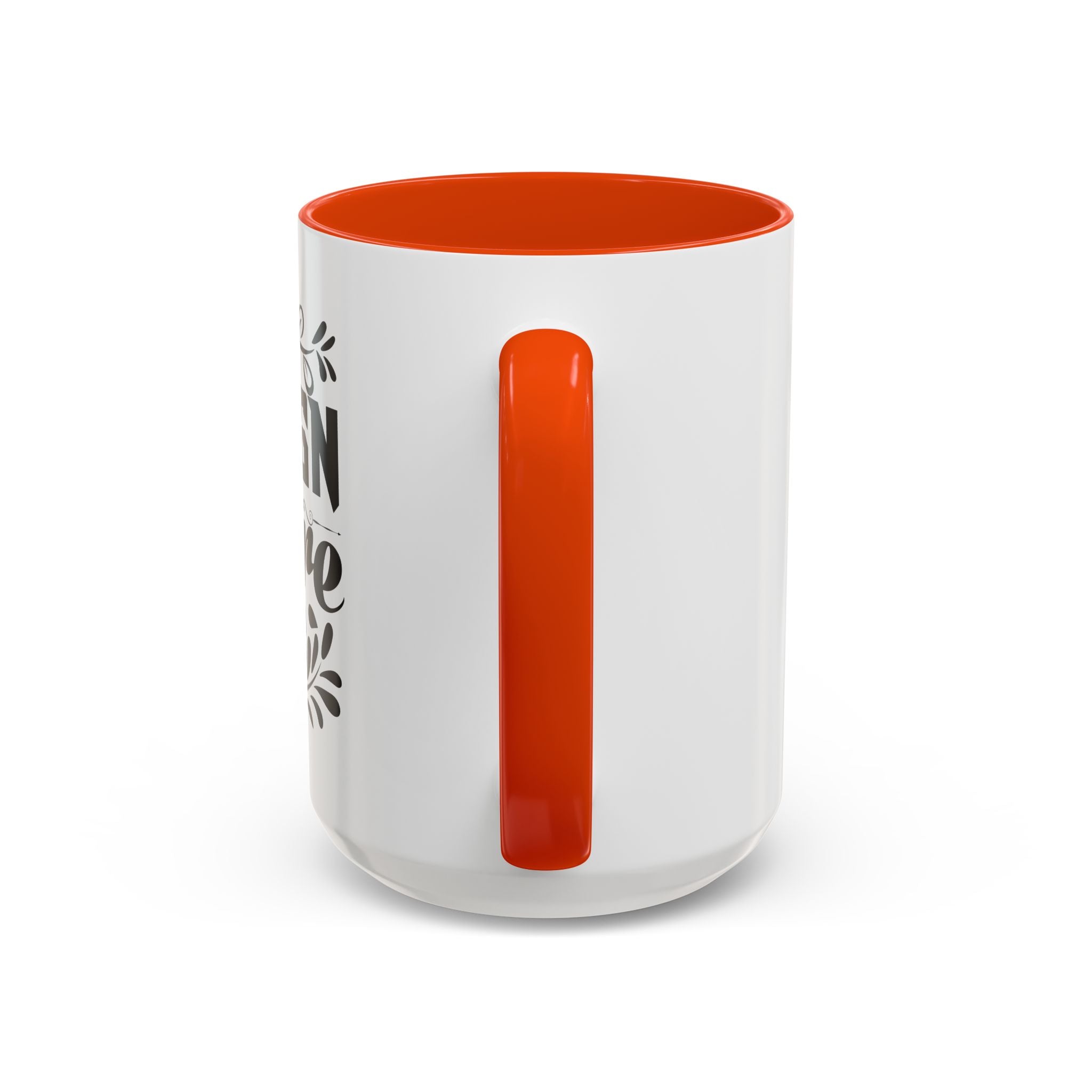 Customizable Glossy Ceramic Accent Mug 11oz and 15oz
