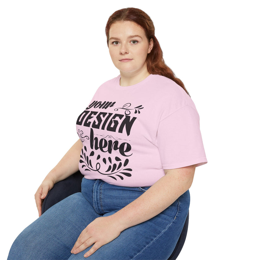 Customizable Gildan 2000 Unisex Ultra Cotton Crew Neck T-Shirt