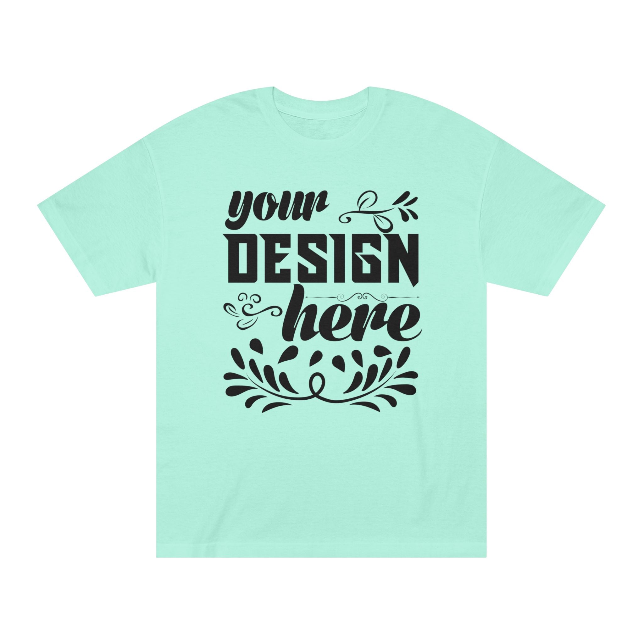 Customizable American Apparel 1301 Unisex Classic Cotton T-Shirt