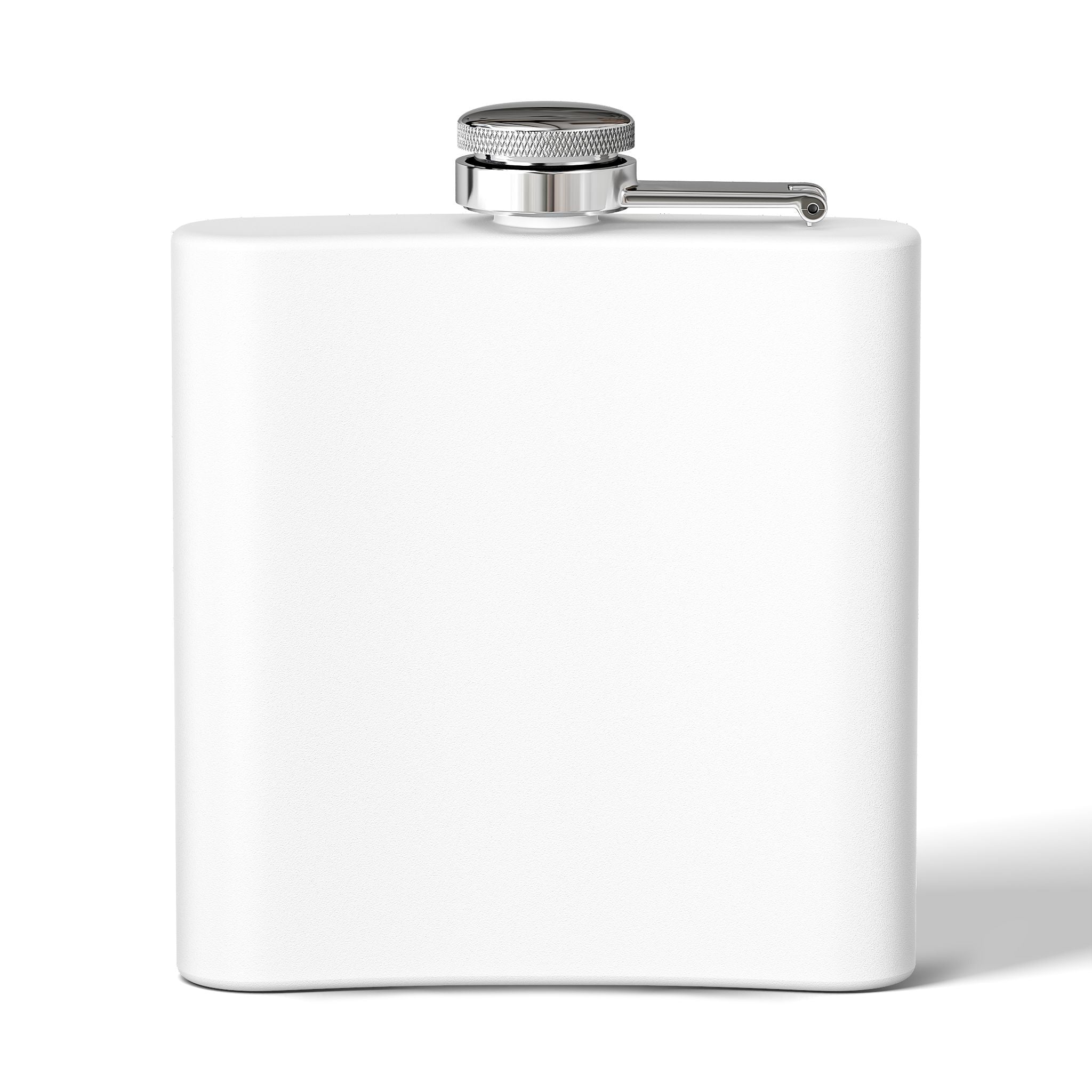 Customizable Polar Camel 6oz Stainless Steel Flask with UV DTF Print