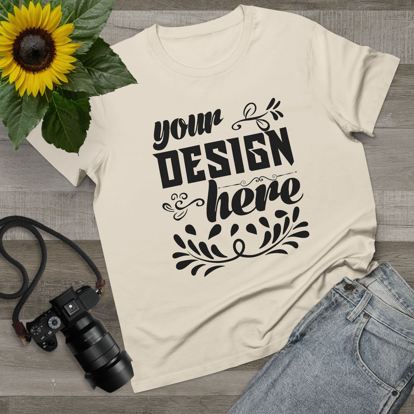 Customizable AS Colour 4001 Womens Maple Cotton T-Shirt