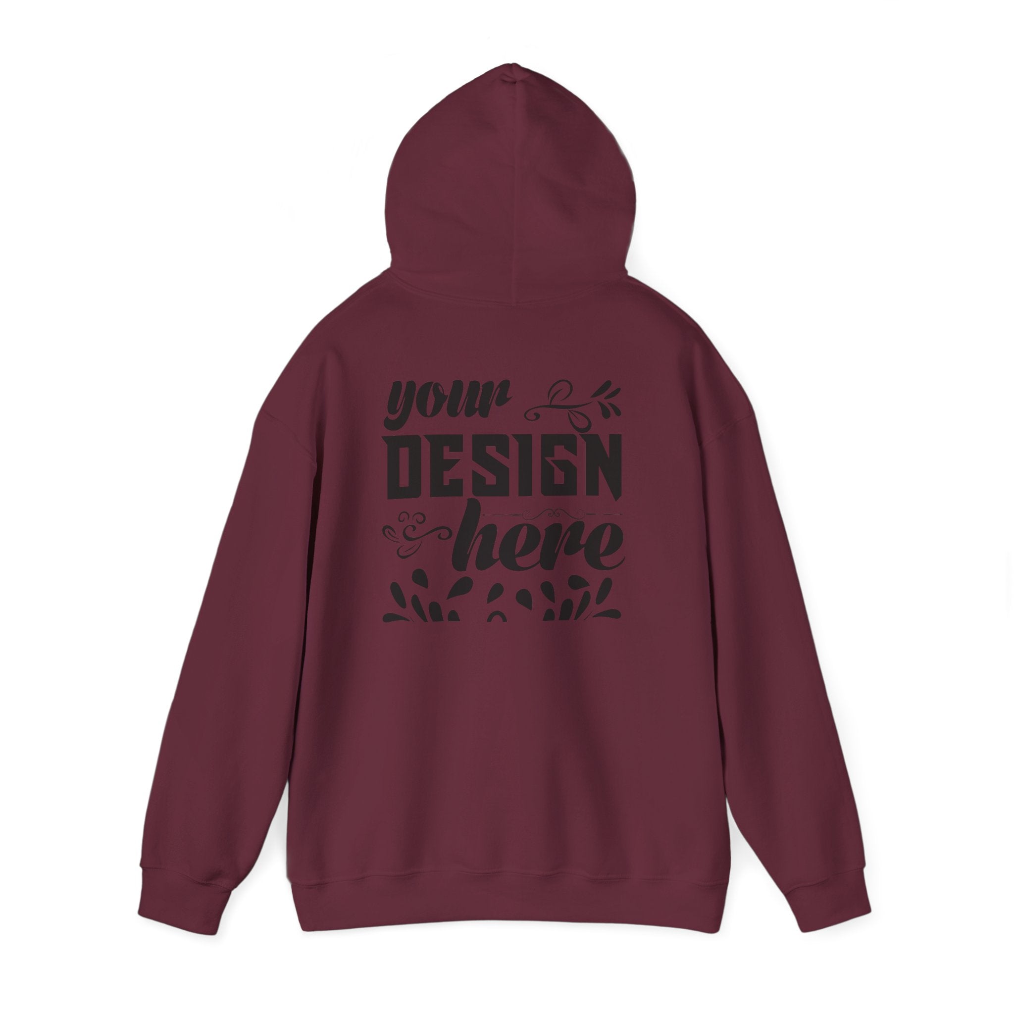 Customizable Gildan 18500 Unisex Heavy Blend Hooded Sweatshirt
