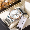 Nameria Podagar Quartz Day Date Watch Stainless Steel