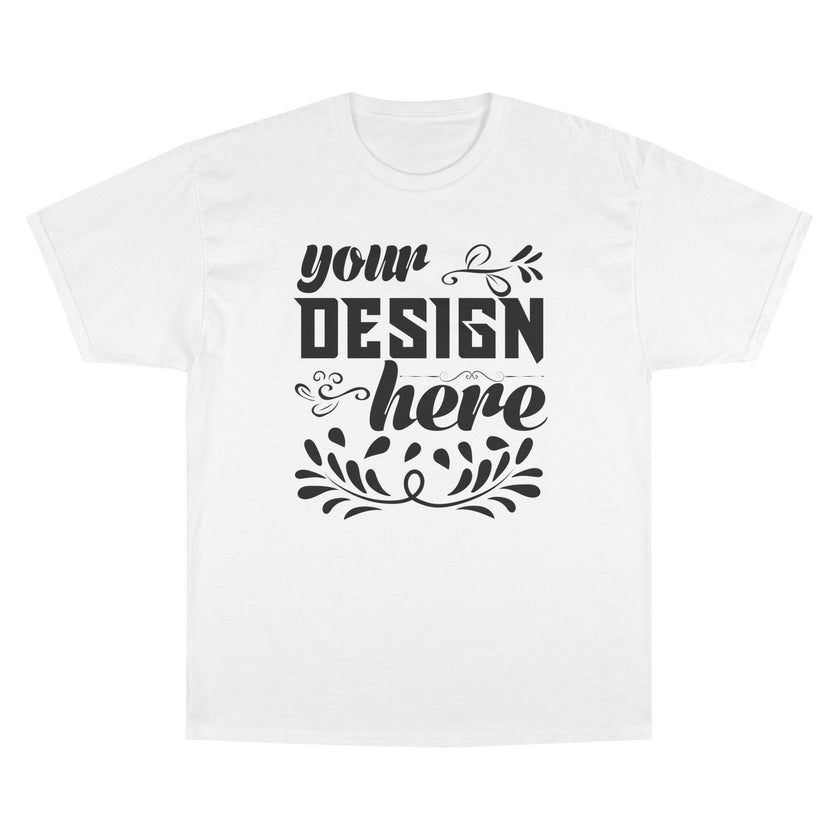 Customizable Champion T425 Unisex Cotton T-Shirt Classic Fit