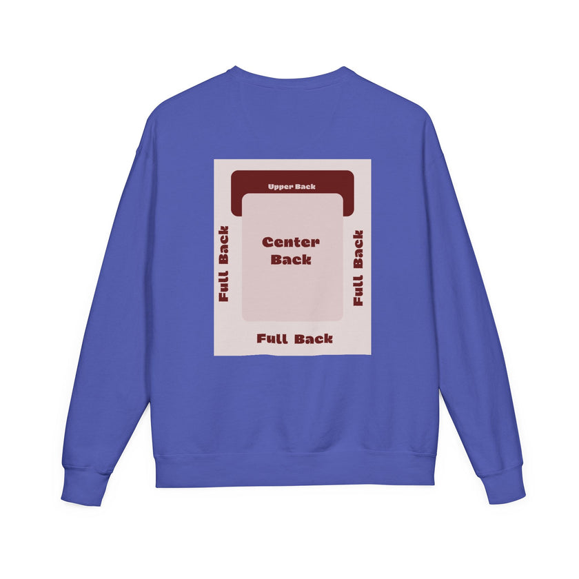 Customizable Hanes GDH400 Unisex Garment Dyed Crewneck Sweatshirt