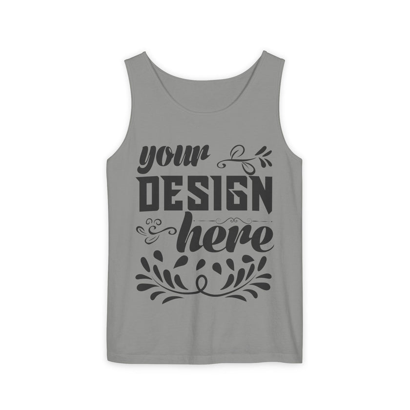 Customizable  Comfort Colors 9360  Unisex Garment Dyed Tank Top