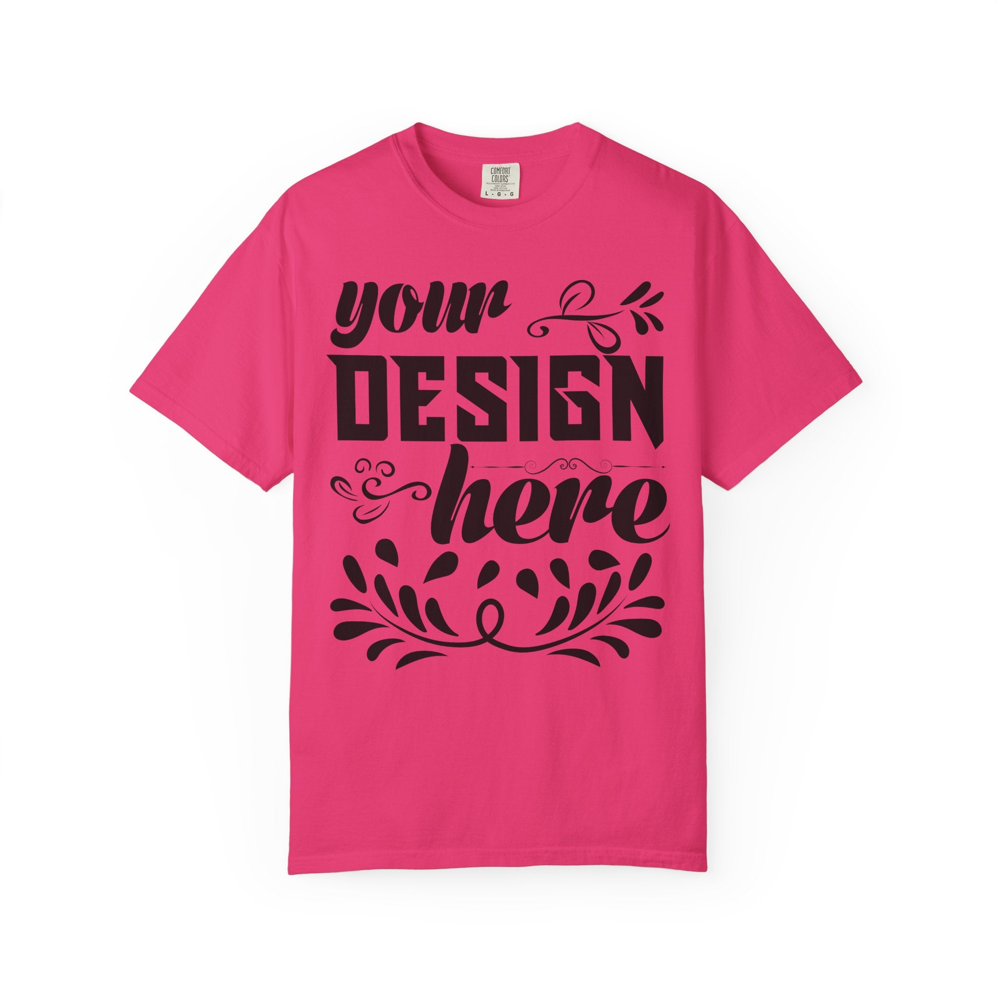 Customizable Comfort Colors 1717 Unisex Garment-Dyed T-Shirt