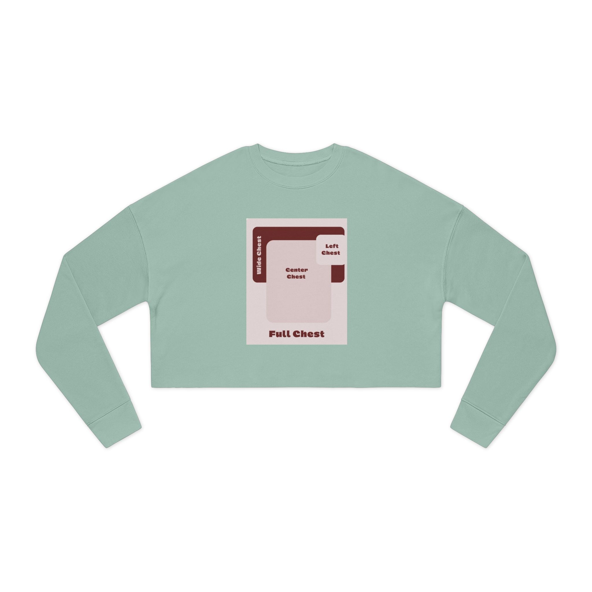 Customizable Bella+Canvas 7503  Womens Cropped Sweatshirt