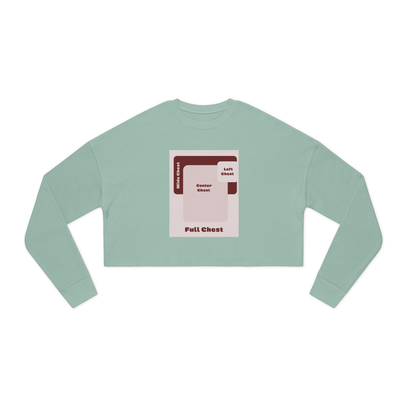 Customizable Bella+Canvas 7503  Womens Cropped Sweatshirt