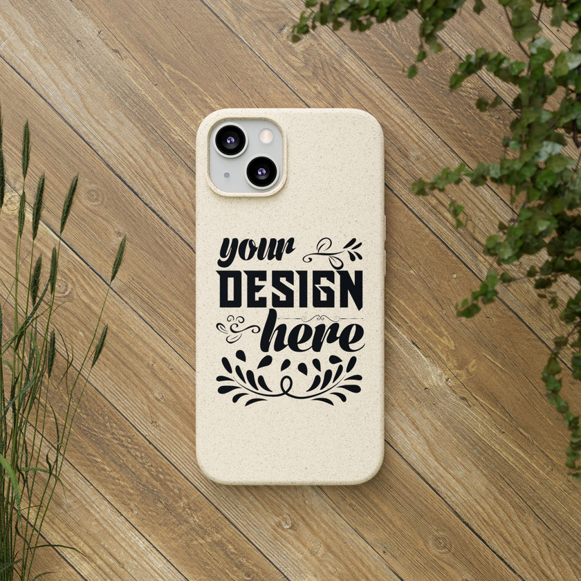 Customizable Biodegradable Phone Case Matte Finish Wireless Charging