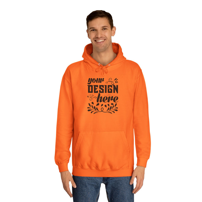 Customizable AWDis JH001 Unisex College Hoodie
