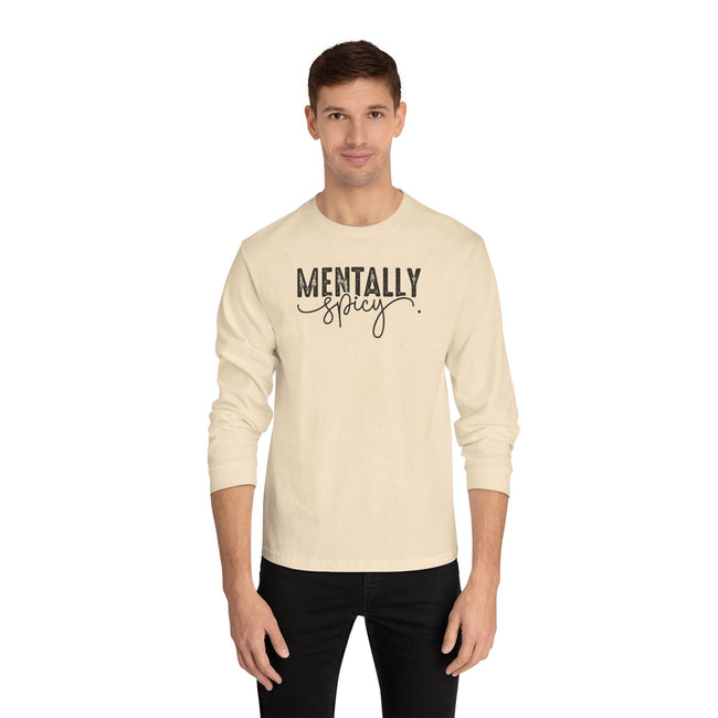American Apparel 1304 Unisex Long Sleeve T-Shirt | US Cotton Graphic Print