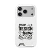 Customizable Polycarbonate Phone Case With Card Holder MagSafe Compatible