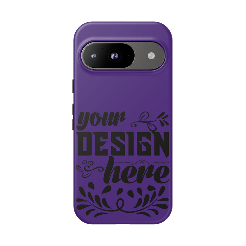 Customizable Tough Dual Layer Phone Case Polycarbonate TPU Liner Protective