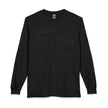 Customizable Gildan 5400 Unisex Long Sleeve T Shirt 100 Cotton Rib Cuffs