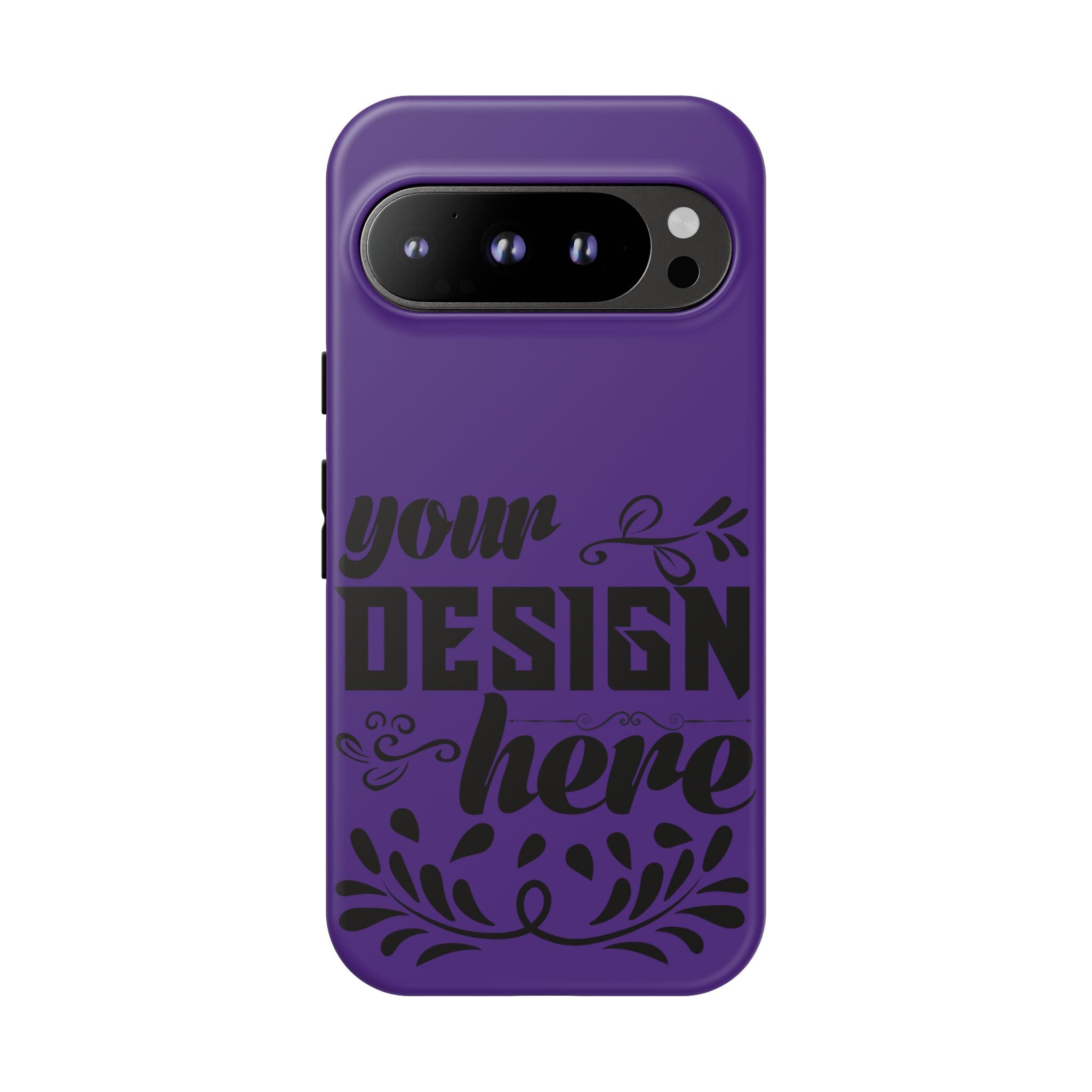 Customizable Tough Dual Layer Phone Case Polycarbonate TPU Liner Protective