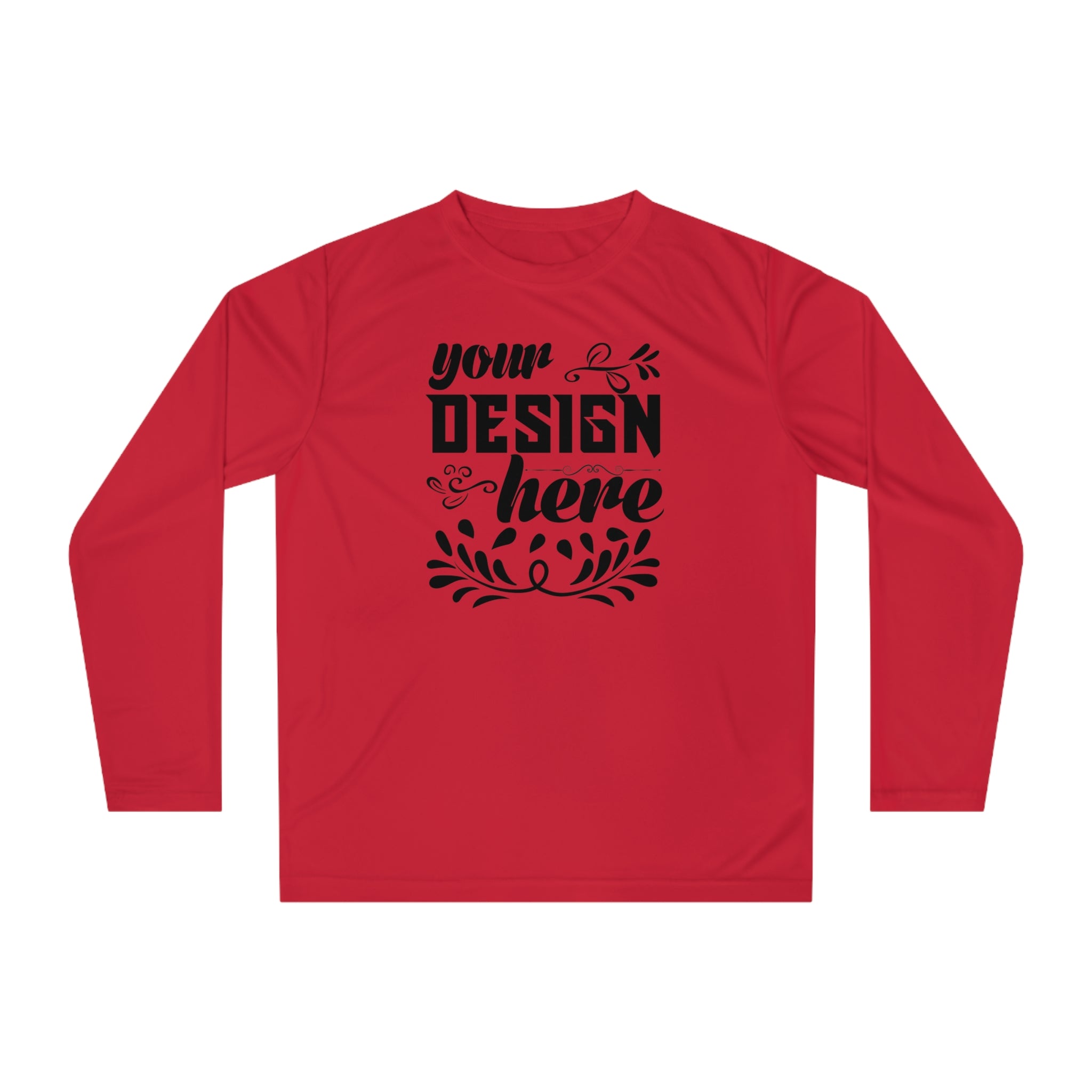 Customizable Team 365 TT11L Unisex Performance Long Sleeve Shirt