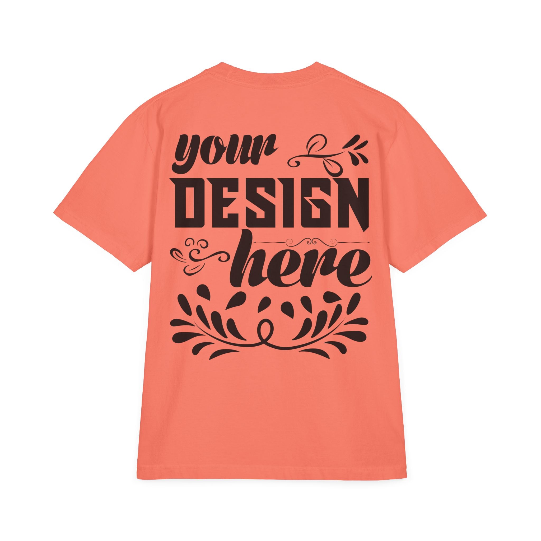 Customizable Shaka Wear SHGDD Unisex Garment Dyed Drop Shoulder T-Shirt