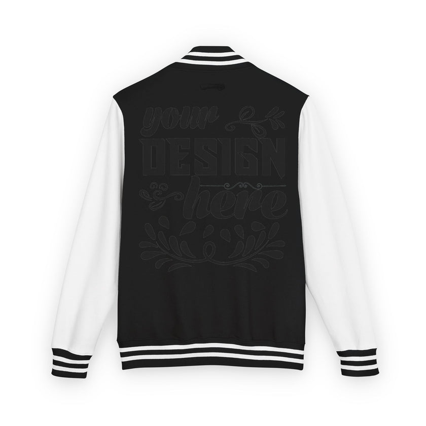 Customizable AWDis JH043 Unisex Heavyweight Letterman Jacket