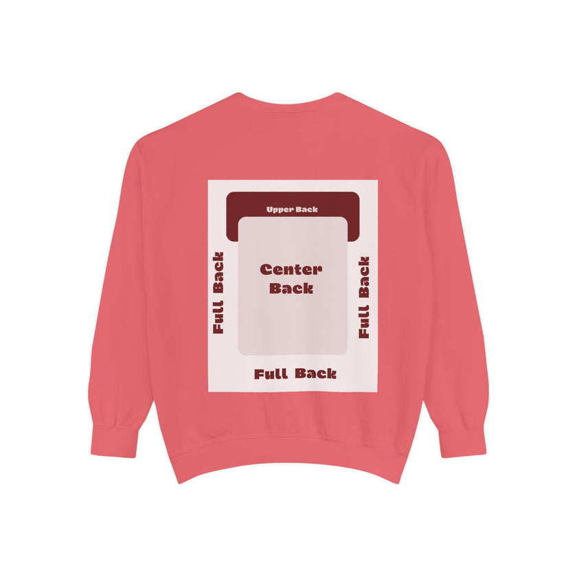 Customizable Comfort Colors 1566 Unisex Garment Dyed Sweatshirt DTG Custom Design