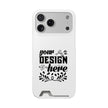 Customizable Polycarbonate Phone Case With Card Holder MagSafe Compatible
