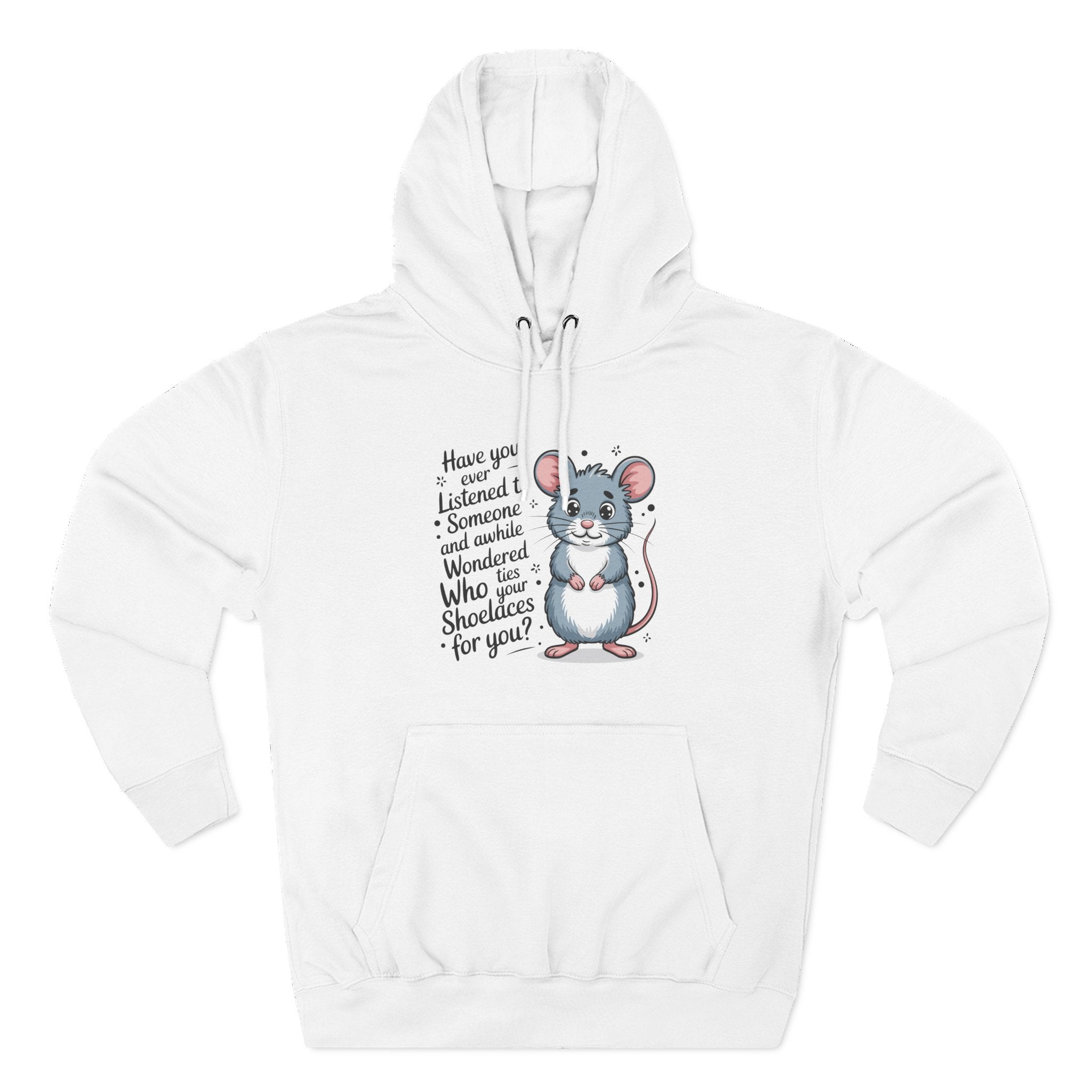 Lane Seven LS14001 Fleece Hoodie | Mouse Graphic Print