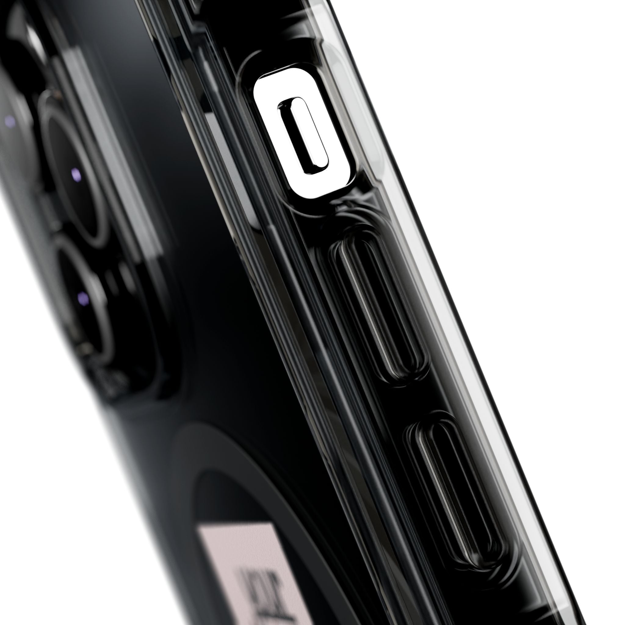 Customizable Magnetic Clear Impact Case With Air Cushioned Bumper Corners