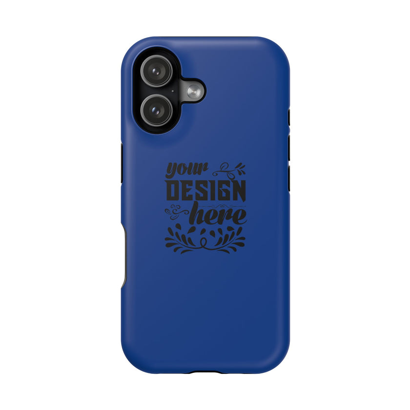 Customizable Magnetic Impact Resistant Phone Case Dual Layer Full Wrap