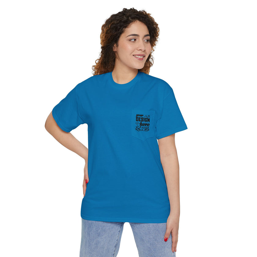 Customizable Gildan 5300 Unisex Heavy Cotton Pocket T-Shirt