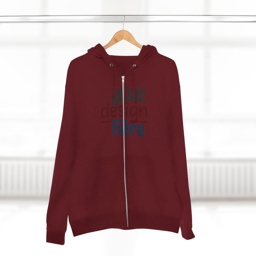 Customizable Lane Seven LS14003 Unisex Zip Hoodie