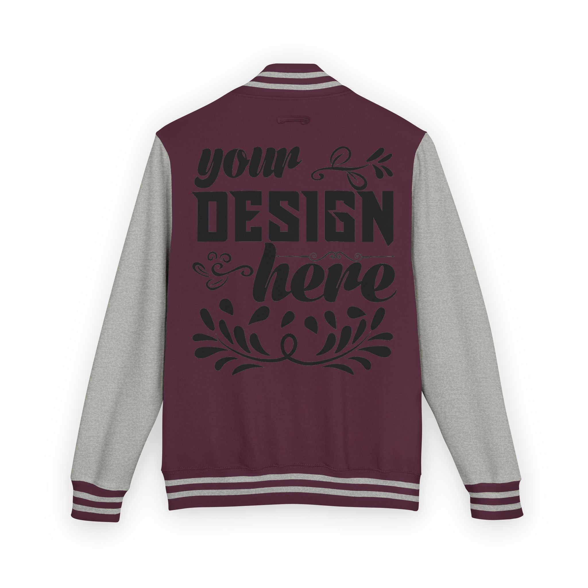 Customizable AWDis JH043 Unisex Heavyweight Letterman Jacket