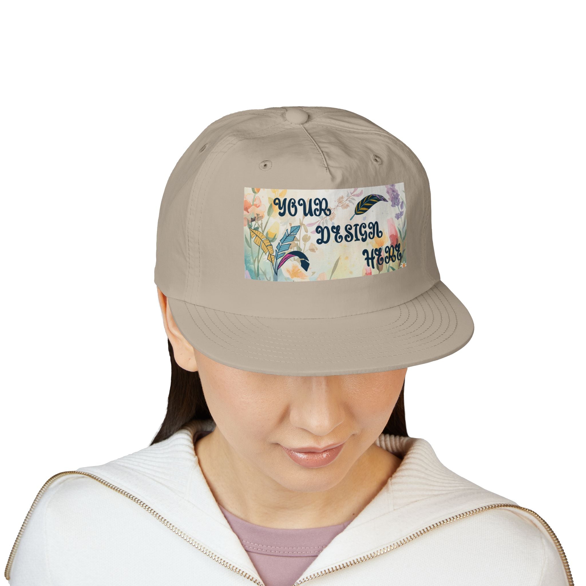Customizable AS Colour 1114 Mid Profile Recycled Nylon Surf Cap