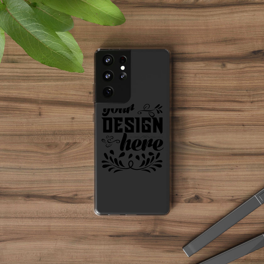 Customizable Clear Phone Case Slim Lightweight Scratch Resistant Protection