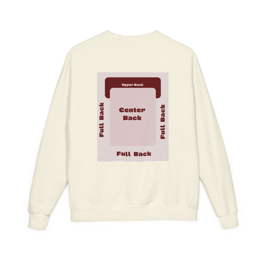 Customizable Hanes GDH400 Unisex Garment Dyed Crewneck Sweatshirt