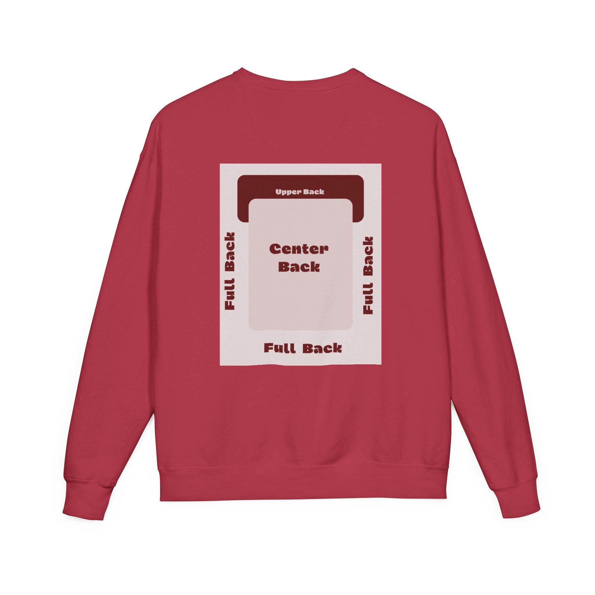 Customizable Hanes GDH400 Unisex Garment Dyed Crewneck Sweatshirt