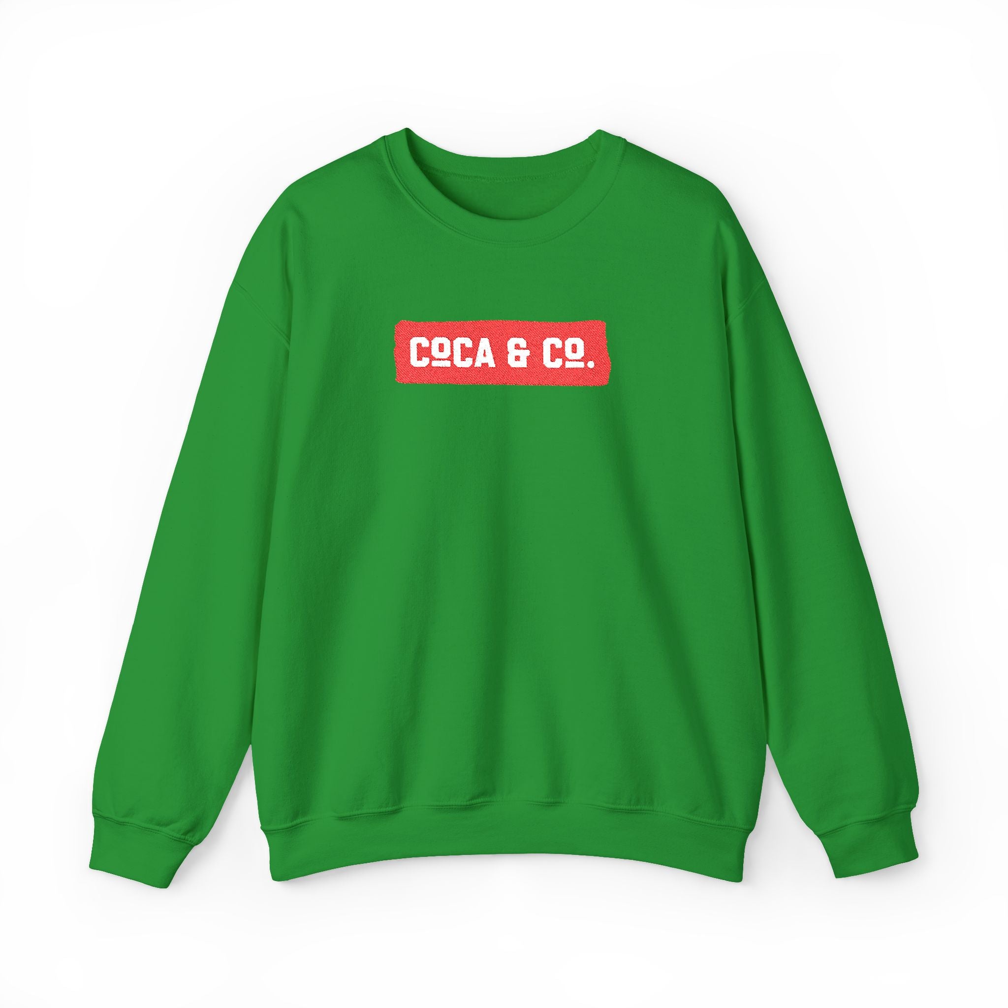 Gildan 18000 Unisex Crewneck Sweatshirt | Coca & Co Embroidery