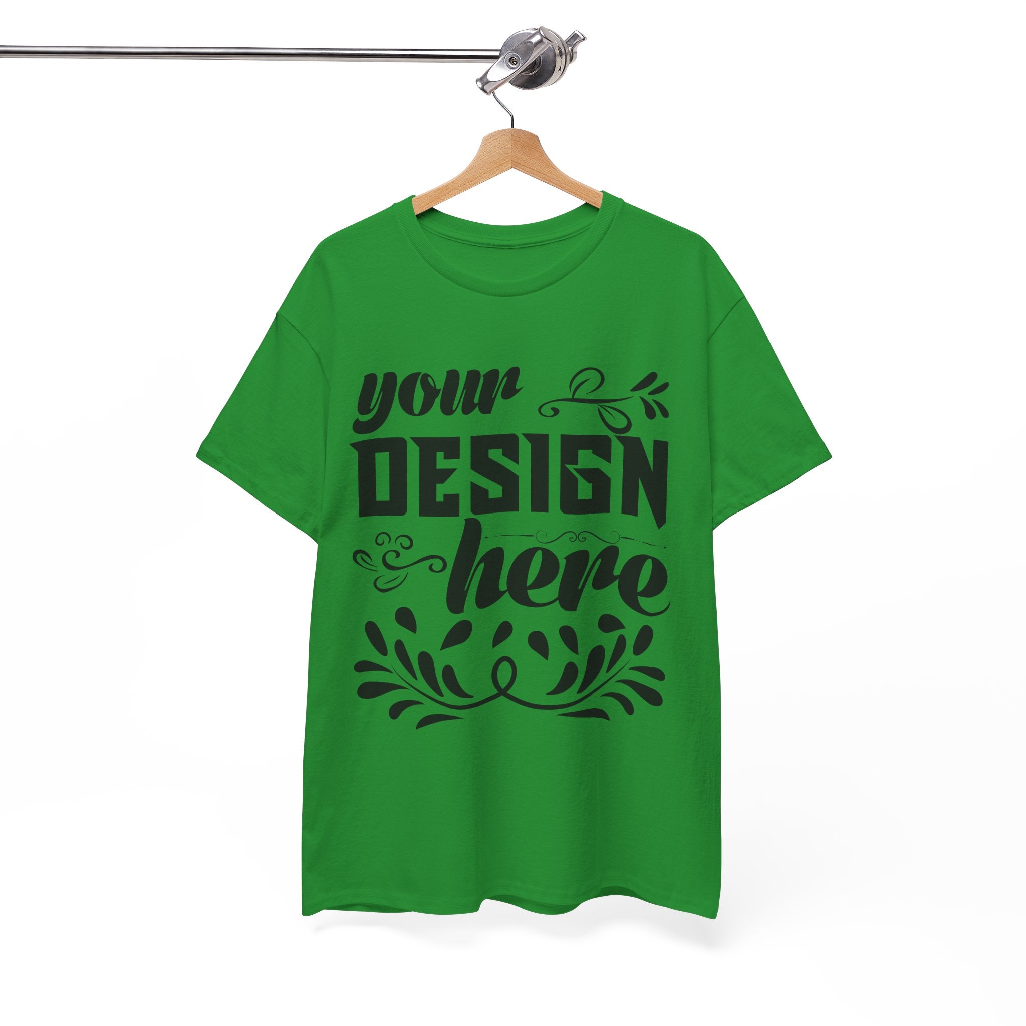 Customizable Gildan 5000 Unisex Heavy Cotton T-Shirt Classic Fit