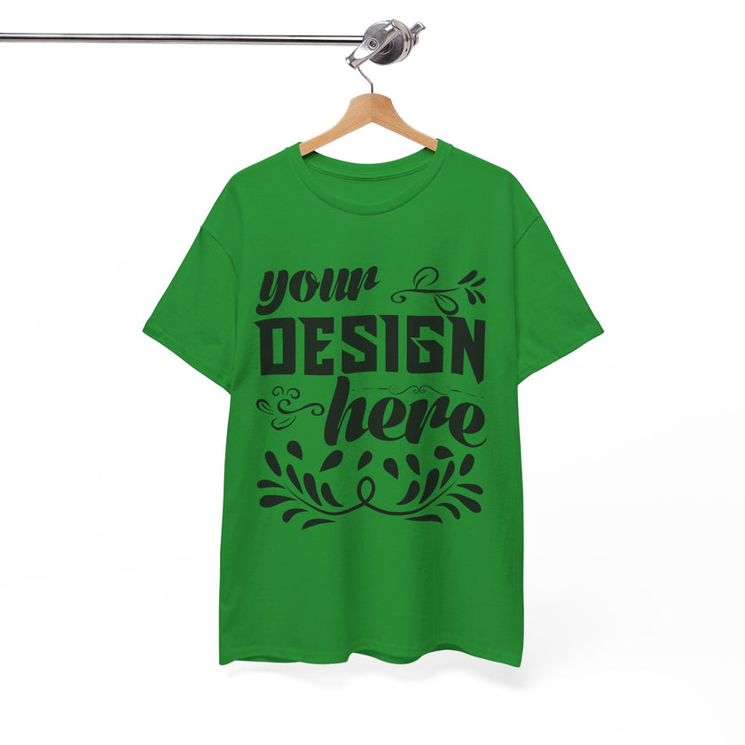 Customizable Gildan 5000 Unisex Heavy Cotton T-Shirt Classic Fit