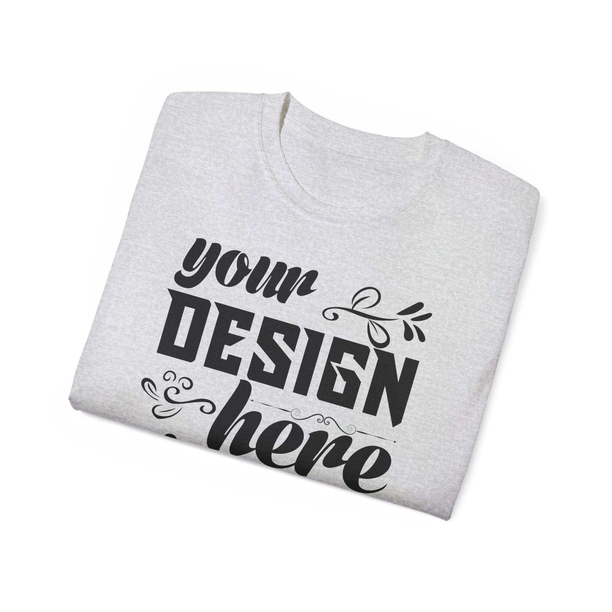 Customizable Gildan 2000 Unisex Ultra Cotton Crew Neck T-Shirt